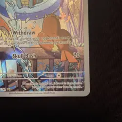 Pokemon Squirtle TCG Stellar Crown Illustration Rare Holo Card 148/142 - Image 4
