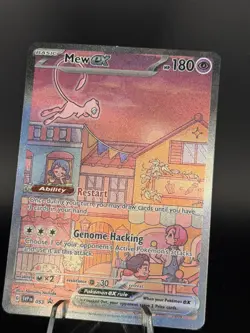 Mew EX 053 Scarlet & Violet Promo Holo Pokemon TCG Card NM Condition (A) - Image 2