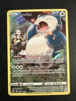 Pokemon Card TCG - Snorlax TG10/TG30 Ultra Rare Lost Origin Trainer Gallery NM - Image 1