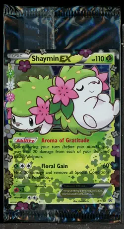 Pokemon TCG Shaymin EX XY148 Promo Card From Generations Elite Trainer Sealed - Image 1
