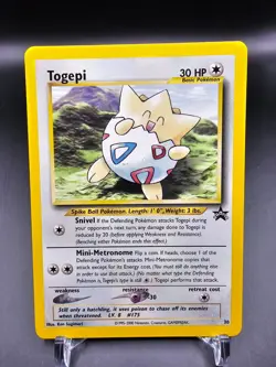 Mint/NM - Togepi - 30 - WotC Black Star Promo - Pokemon Card - Image 1