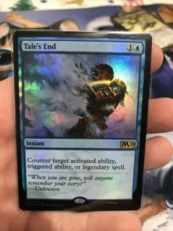 Magic the Gathering MTG Tale's End Prerelease Foil x1 NM M20 - Image 1