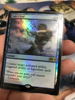 Magic the Gathering MTG Tale's End Prerelease Foil x1 NM M20 - Image 2