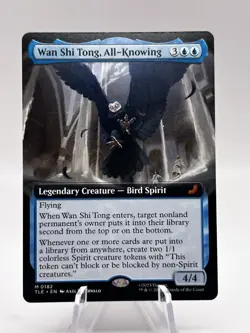 Wan Shi Tong, All-Knowing 0182 Extended Art Avatar: Last Airbender TLA MTG NM - Image 1