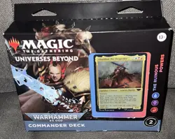 Magic The Gathering Warhammer 40k The Ruinous Powers Commander Deck Damaged New 195166173467 - Image 1