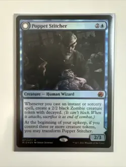 MTG Magic The Gathering Poppet Stitcher Factory Foil - Image 1