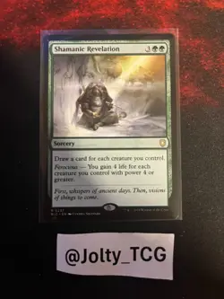 Shamanic Revelation Commander: Bloomburrow Regular - Image 1