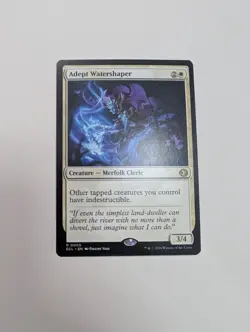 MTG - Adept Watershaper - Lorwyn Eclipsed NM/M Condition - Image 1