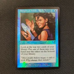 Sleight of Hand 7th Edition Foil MTG Magic The Gathering Seventh Edition - Image 1
