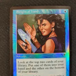Sleight of Hand 7th Edition Foil MTG Magic The Gathering Seventh Edition - Image 3