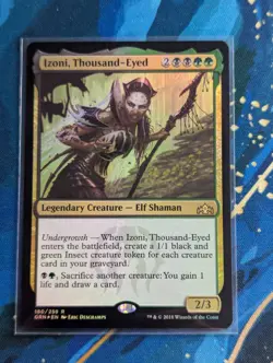 MTG Izoni, Thousand Eyes FOIL - NM - Guilds of Ravinca - Image 1