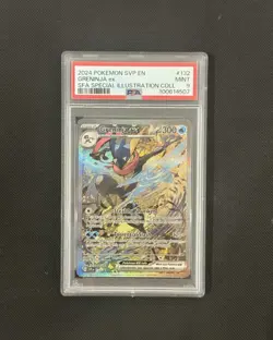 2024 POKEMON SVP PROMO SPECIAL ILLUSTRATION COLLECTION #132 GRENINJA EX PSA 9 - Image 1