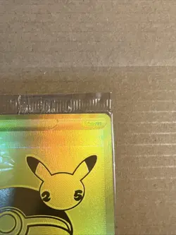 Pokemon Celebrations Poke Ball SWSH146 Sealed 25th Anniversary Gold Promo - Image 4