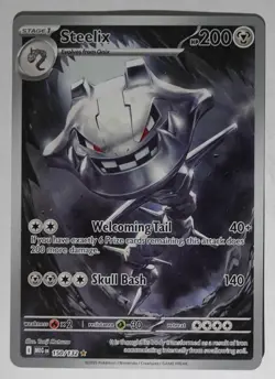 Pokemon Steelix #150/132 IR - ME01: Mega Evolution - (NM) - Image 1
