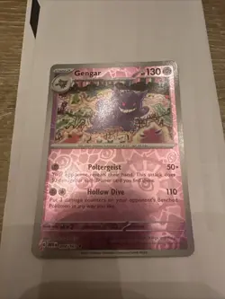 Pokemon TCG Gengar 094/165 Sv: Scarlet & Violet 151 Reverse Holo 1 - Image 1