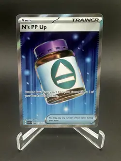 Pokemon TCG N's PP Up 262/217 Me: Ascended Heroes Full Art Trainer Ultra Rare - Image 1