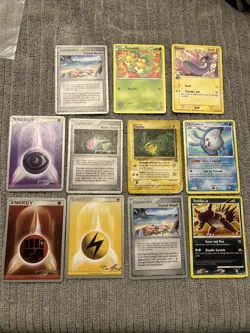 Lot of 11 - Pokemon Cards Misc Vintage Species Delta WOTC DP - Lot NM-DMG Set - Image 1