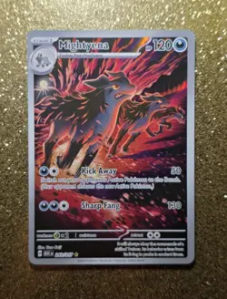 Pokemon Assended Heroes• Mightyena Wolf•243/217•IR - Image 1