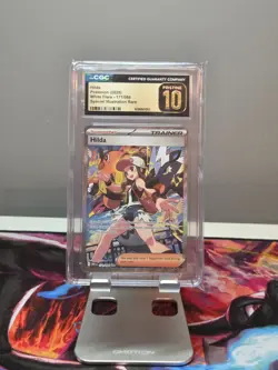 POKEMON HILDA WHITE FLARE 171/086 SPECIAL ILLUSTRATION RARE HOLO CGC 10 PRISTINE - Image 1