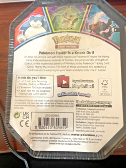 SEALED Pokemon Tin 2021 Darkrai - Includes 3 Booster Packs 210-80985 820650809859 - Image 2