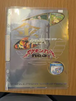 Pokemon jpn neo premium file 1 NM - Image 1