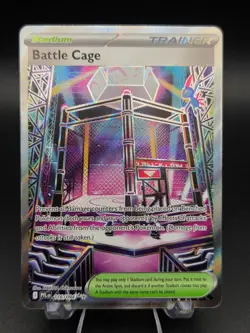 Pokemon TCG Battle Cage 116/094 Phantasmal Flames Ultra Rare Full Art Holo NM - Image 1