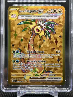 💥CGC GEM MINT 10💥POKEMON ALOLAN EXEGGUTOR EX SURGING SPARKS 248/191 HYPER RARE - Image 2