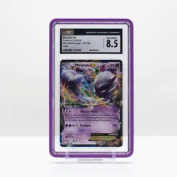 Pokemon Mewtwo EX Holo #61/162 BREAKthrough 2015 - CGC 8.5 - Image 1