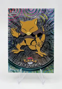 2000 Topps Chrome Pokemon: Abra #63 - NM - Image 1