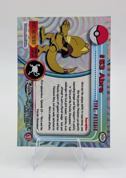 2000 Topps Chrome Pokemon: Abra #63 - NM - Image 2