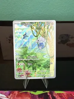 Pokemon Meditite Full Art Holo Card #153/142 Stellar Crown Illustration Rare✨ NM - Image 1