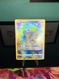 Pokemon TCG Lapras GG05/GG70 Crown Zenith Galarian Gallery - Image 1