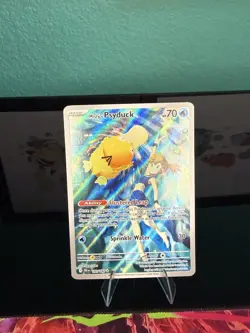 Pokemon TCG Misty's Psyduck Destined Rivals 193/182 Illustration Rare - Image 1