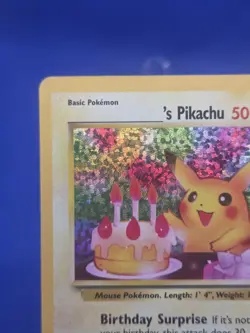 Pokemon Celebrations Classic Collection Birthday Pikachu 24/53 Stamped Holo NM - Image 3