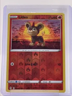 LITLEO 2021 POKEMON SWSH EVOLVING SKIES REVERSE HOLO 022/203 Q2045 - Image 1