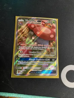 Pokemon Vileplume GX #211 TCG Sun & Moon Cosmic Eclipse Holo Ultra Rare - Image 1
