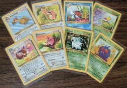 2000 French Pokemon Jungle 8 Card Lot - Image 3