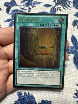 Yugioh x1 Necrovalley AP04-EN003 Ultimate Rare Near Mint - Image 1