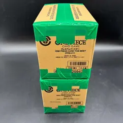 Lot of (2) One Piece Japanese PRB-01 The Best Premium Booster Box Case Sealed - Image 4