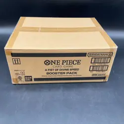 One Piece English OP11 A Fist Of Divine Speed Booster Pack Box Case Sealed - Image 4