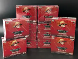 Lot (12) One Piece OP-13 Carrying On His Will English Booster Boxes Sealed - Image 1