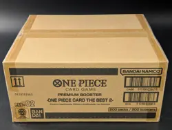 One Piece PRB-02 The Best Vol 2 Premium English Booster 10-Box Case SEALED - Image 1