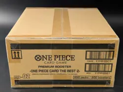 One Piece PRB-02 The Best Vol 2 Premium English Booster 10-Box Case SEALED - Image 2