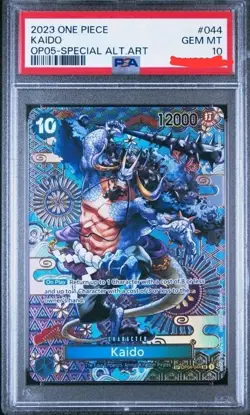 Kaido SP PSA 10 GEM MT One Piece OP05 English | Special Art | Kaido OP04-044 - Image 1