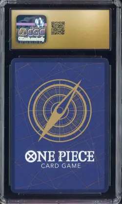 2024 One Piece OP07 Super Rare #015 Monkey D Luffy CGC 10 PRISTINE - Image 2