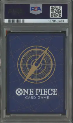 #1 One Piece OP02 EN Alternate Art #062 Monkey D Luffy PSA 10 GEM MINT - Image 2