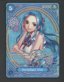 One Piece English EB03-024 Nefeltari Vivi Special Alternate Art Super Rare - Image 1