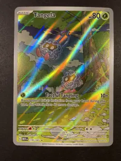 Pokemon TCG Tangela Illustration Rare Card 178/165 Scarlet & Violet 151 IR !! - Image 1