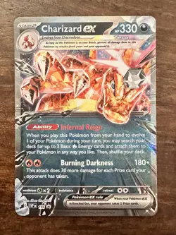 Charizard ex 196 Sv: Scarlet & Violet Promo Cards Holo - Image 1