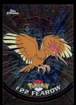 Pokemon Card - Fearow Topps Chrome TV Animation Edition 22 Foil - Image 1